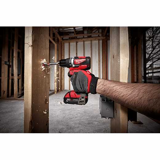 Drill//Driver Milwaukee 2801-20 M18 18V Lithium-Ion Brushless 1//2 in VG